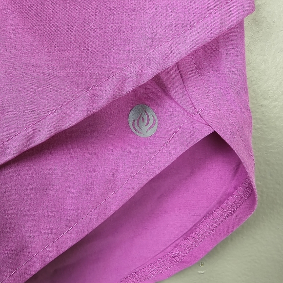 APANA Athletic High Rise Shorts Flowy Purple Womens Size XL Sporty Workout‎ - Picture 3 of 8